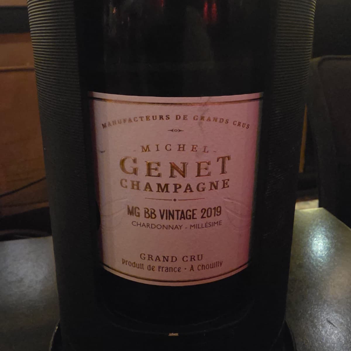 Michel Genet MG BB NATURE GRAND CRU