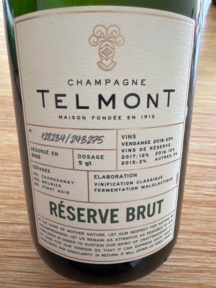 Réserve Brut