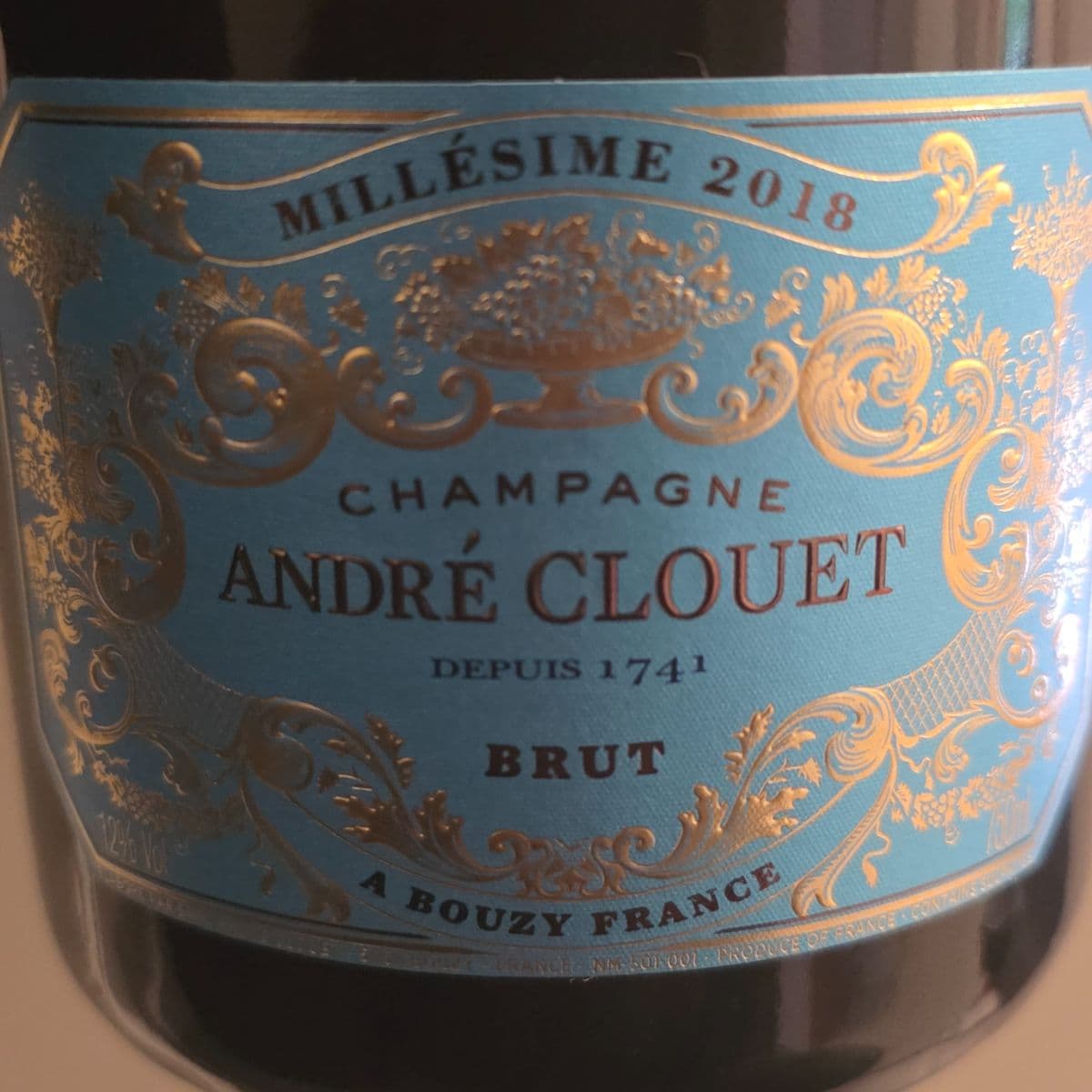 André Clouet Millésime 2018