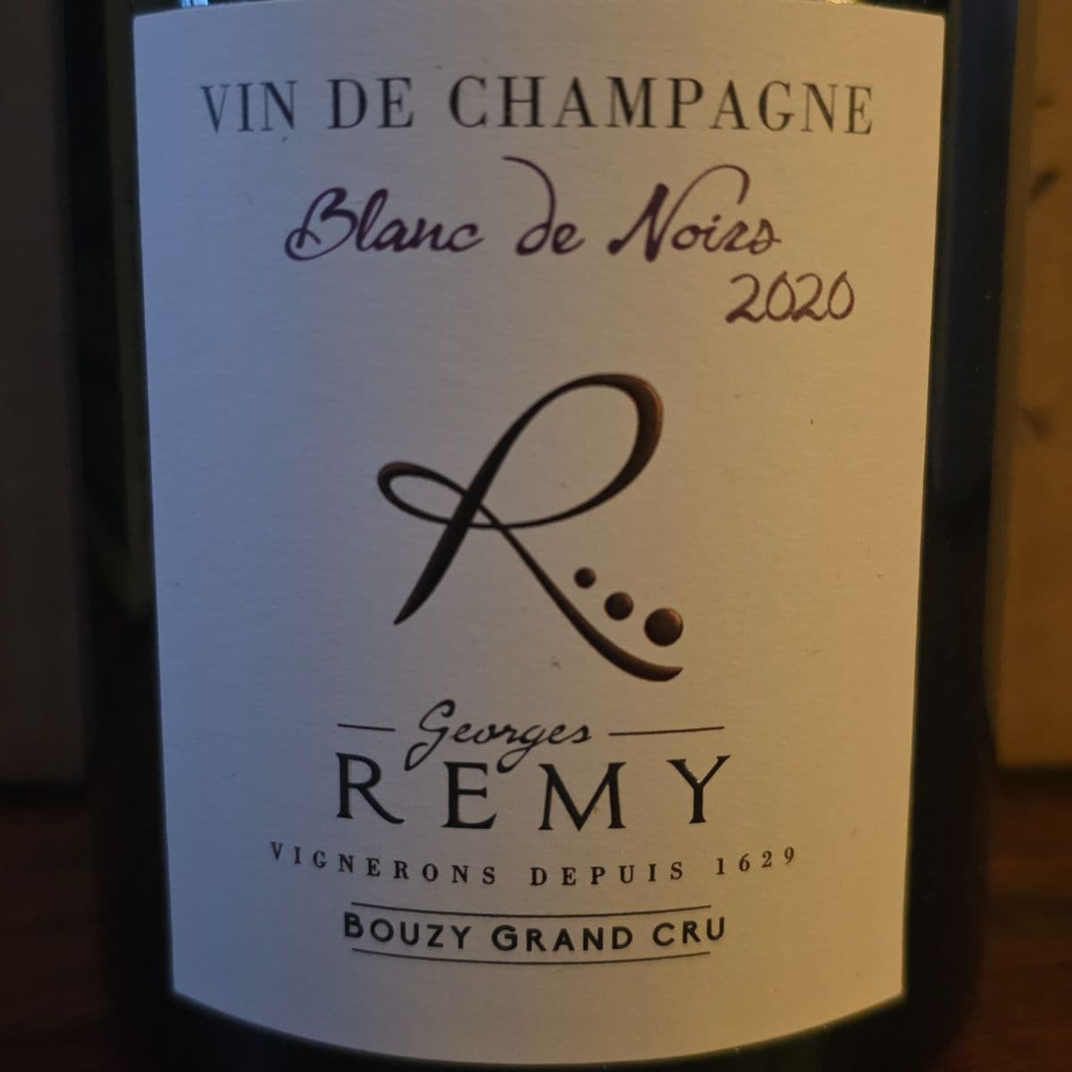 Georges Remy Blanc de Noirs 2020
